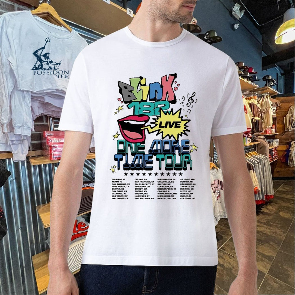 Blink 182 One More Time Tour 2024 Live T-shirt
