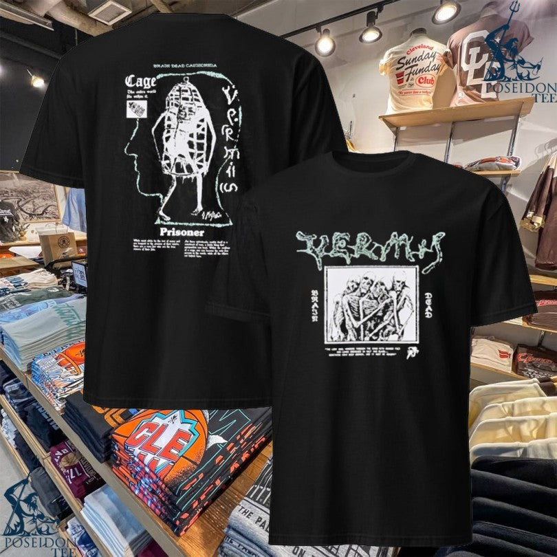 Brain Dead Fantasy Games Vermis Cage T-shirt