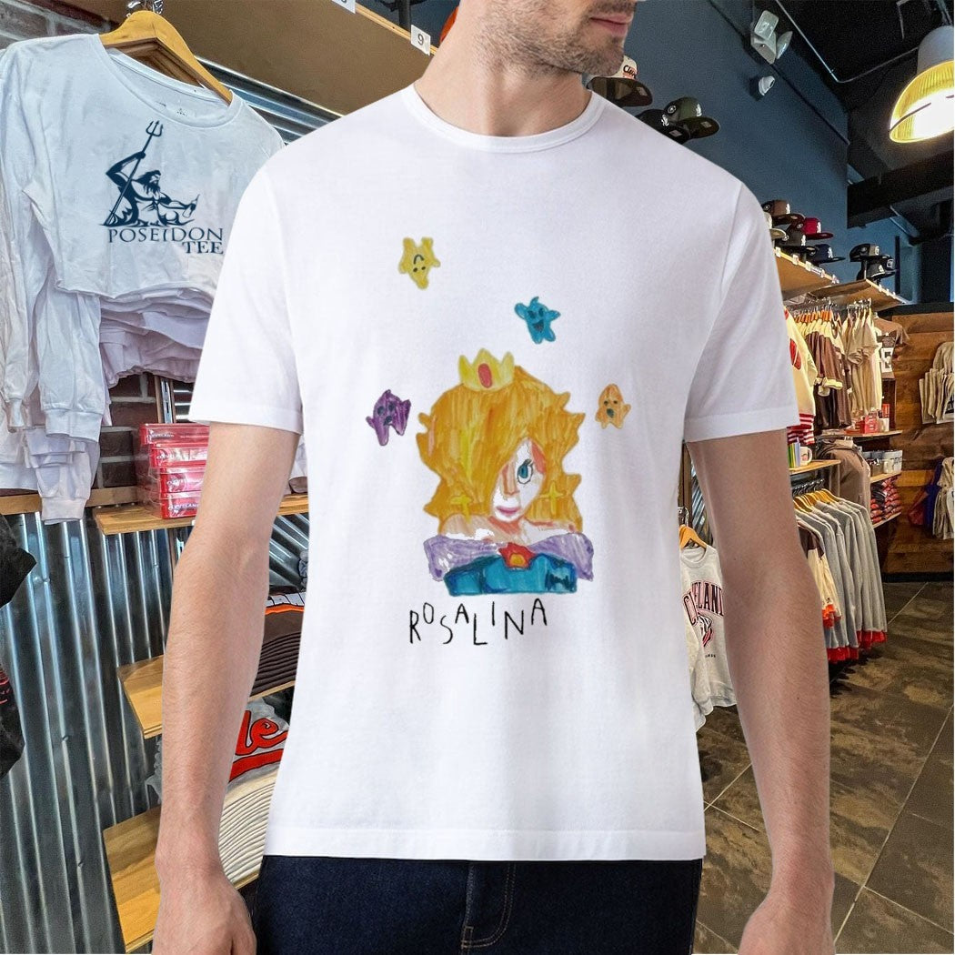 Brie Larson Princess Rosalina Mario Dylan T-shirt