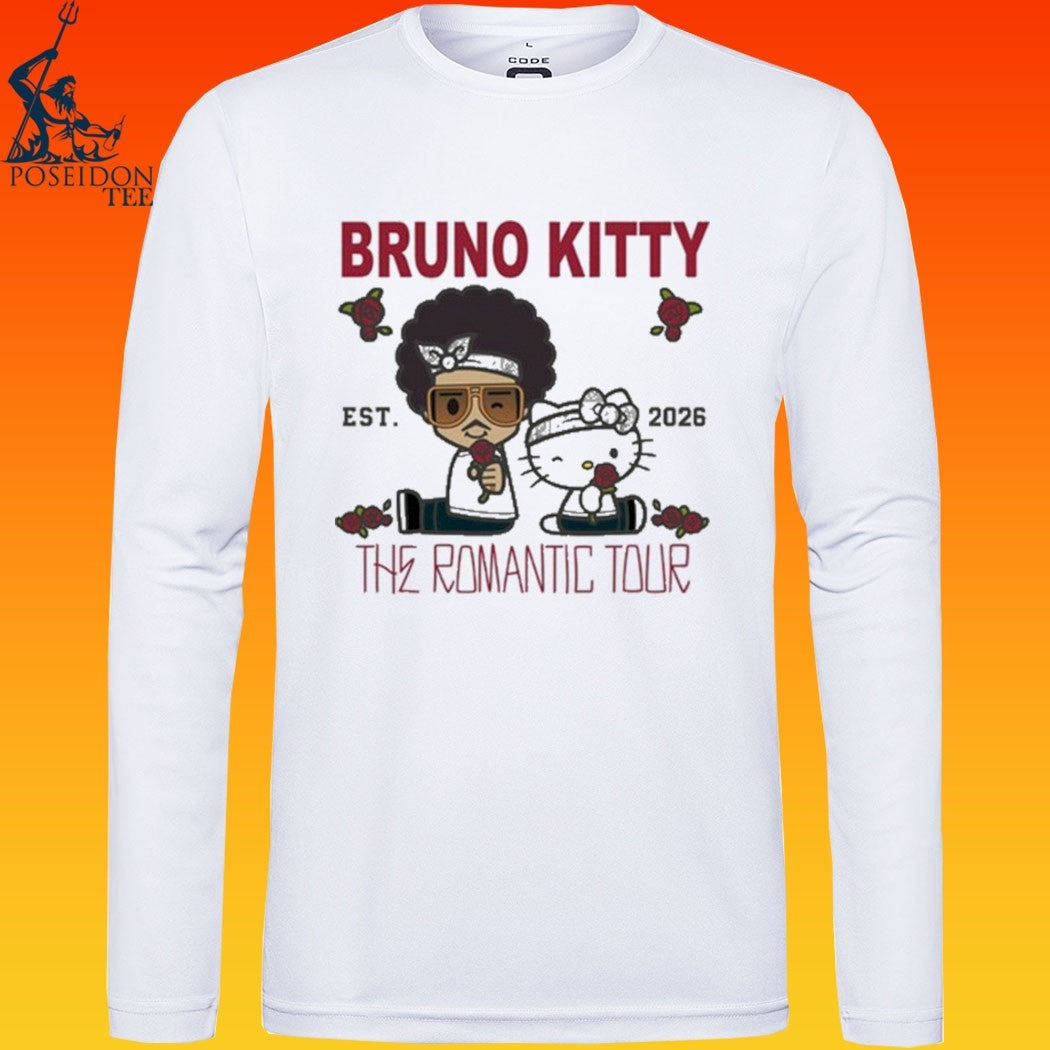 Bruno Mars The Romantic Tour 2026 Shirt