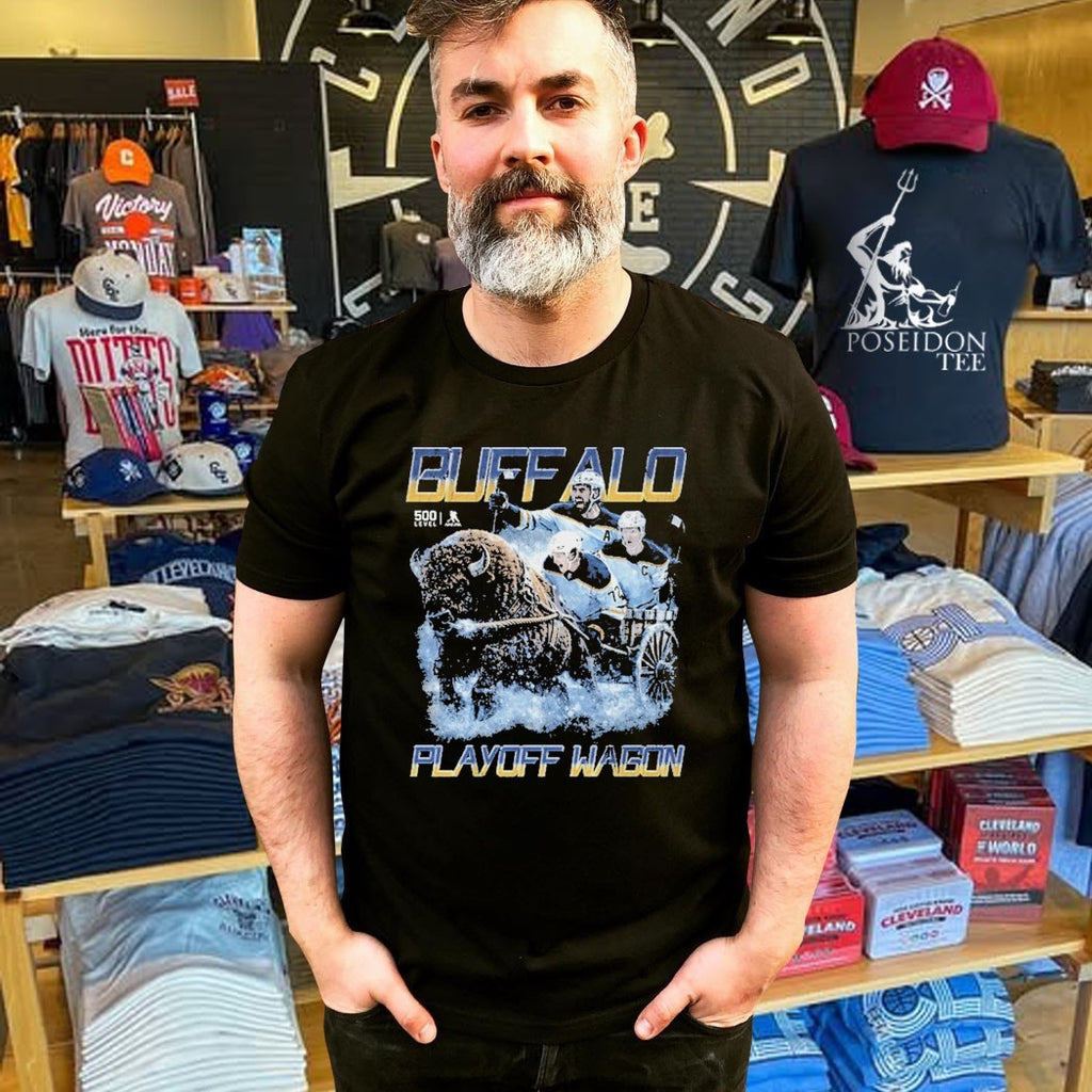 Buffalo Hockey 2026 Playoff Wagon T-shirt