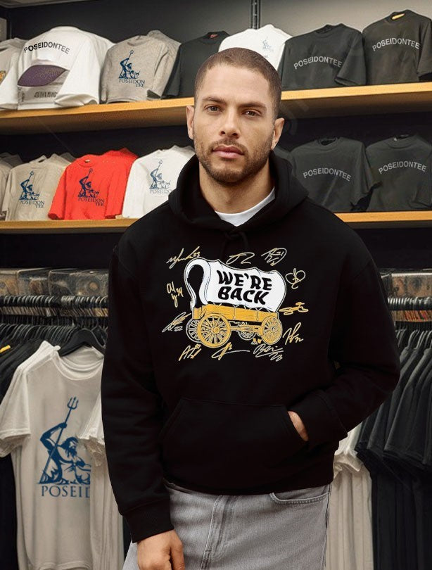 Buffalo Hockey Wagon We’re Back T-shirt