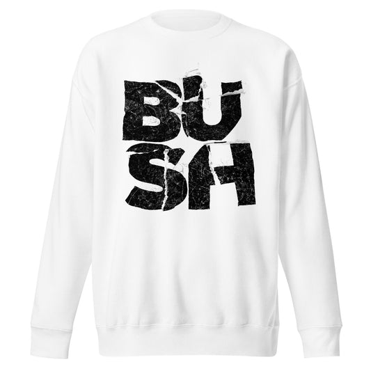 Bush Stacked Logo Jumbo Print Sweatshirt