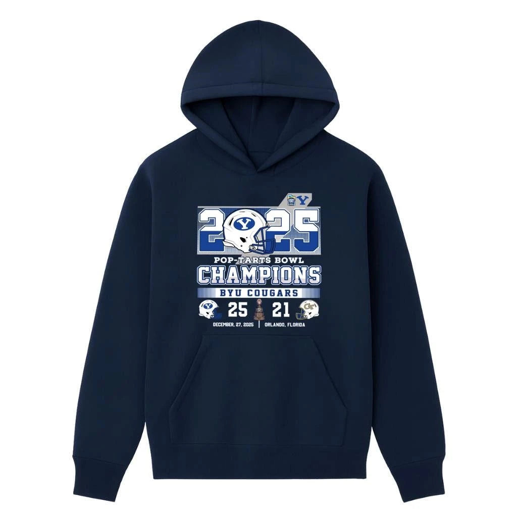 Byu 2025 Pop Tarts Bowl Champions Georgia Shirt