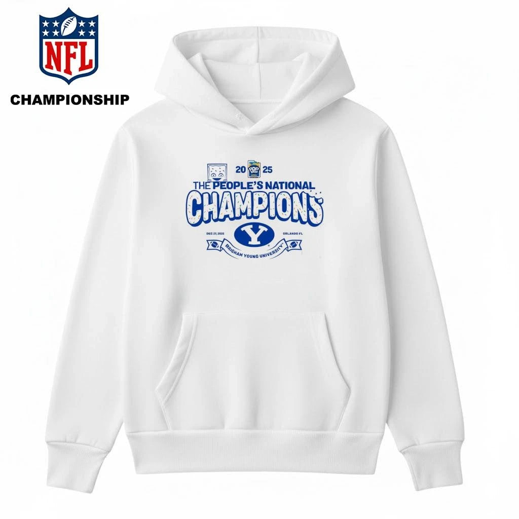 BYU Cougars 2025 Pop Tarts Bowl Champions Shirt
