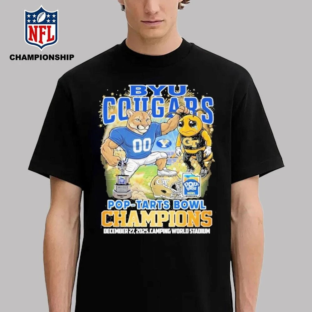 BYU Cougars Pop-Tarts Bowl Champions Shirt