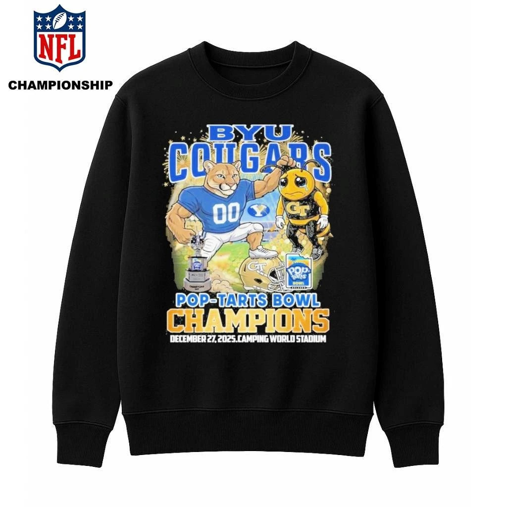 BYU Cougars Pop-Tarts Bowl Champions Shirt