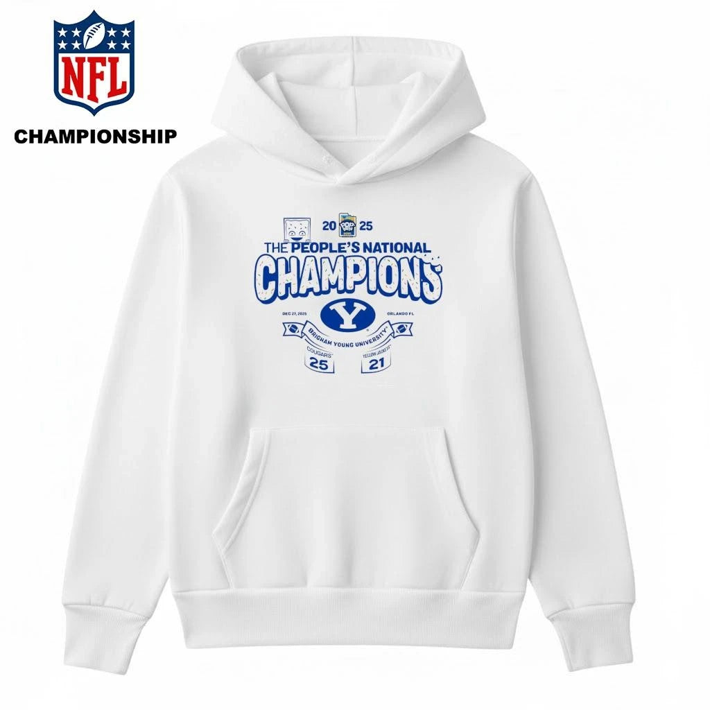 BYU Cougars Victory 25-21 Georgia Tech Yellow Jackets 2025 Pop-Tarts Bowl Shirt