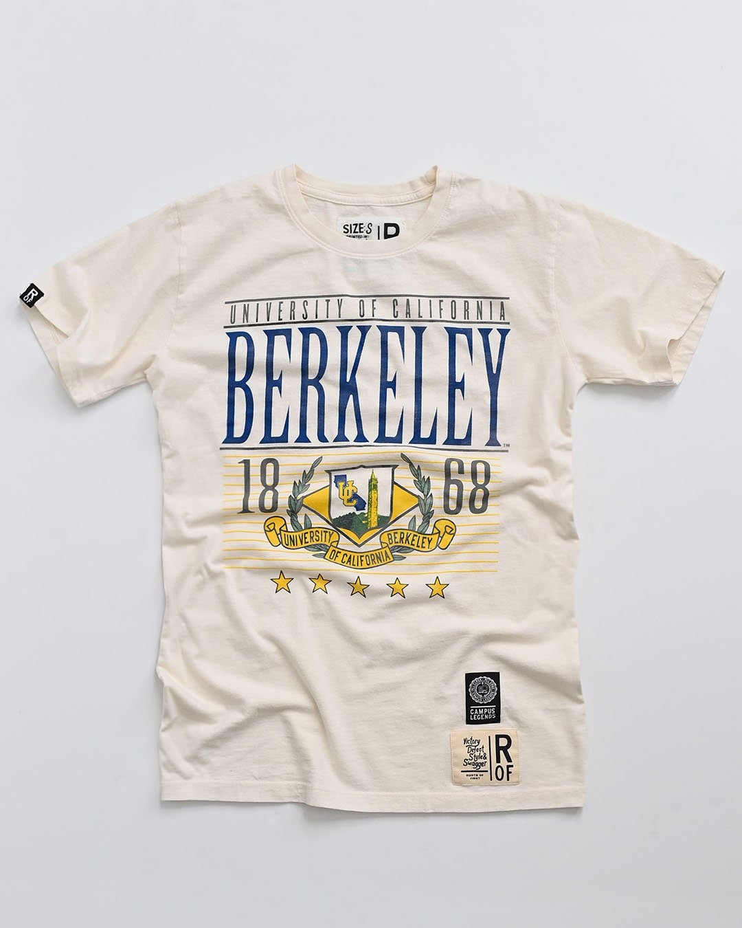 CAL - 1868 Cal White Tee