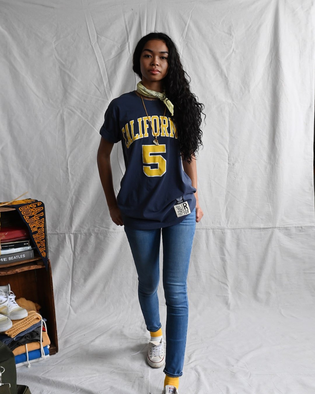 CAL - Jason Kidd #5 Navy Tee