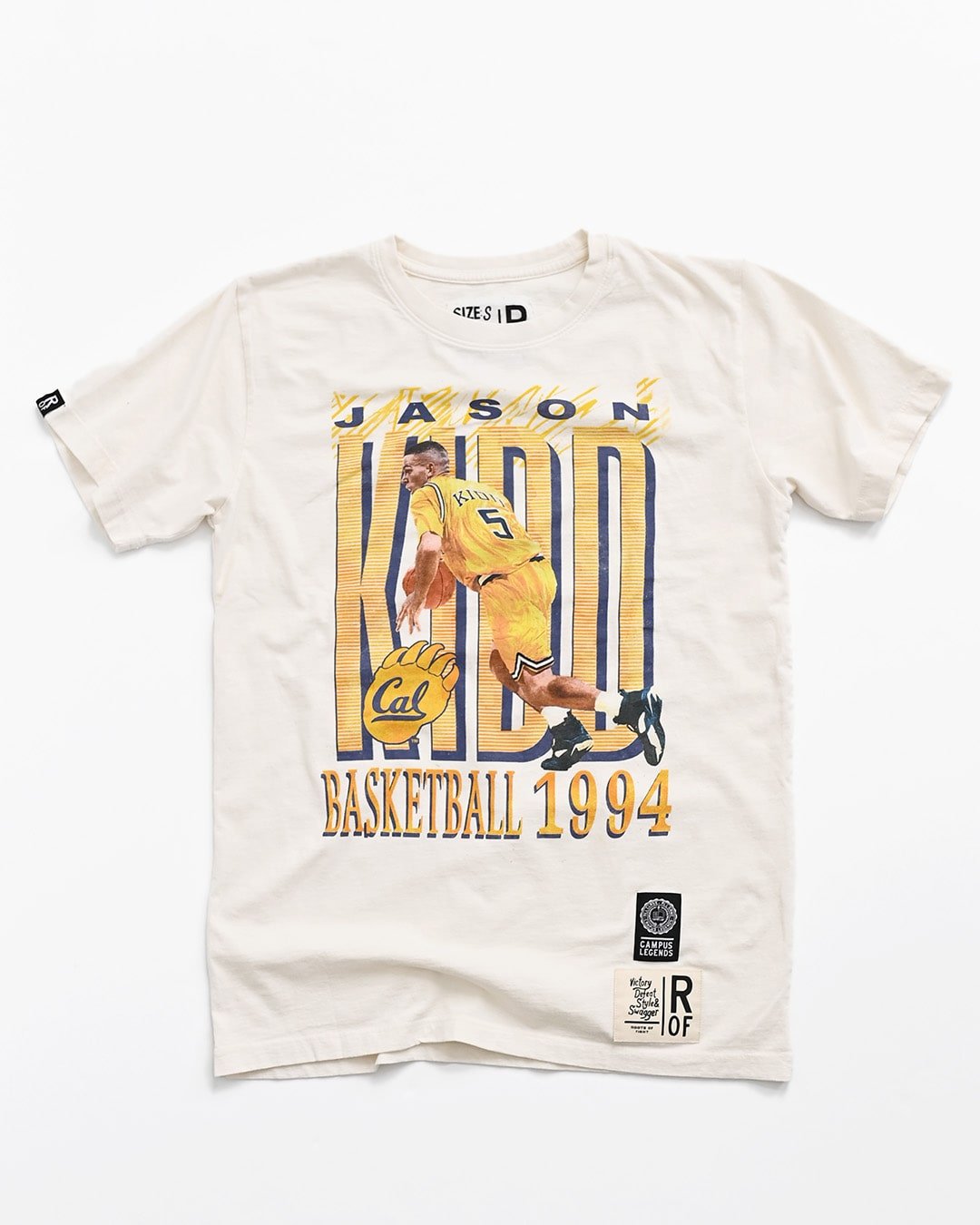 CAL - Jason Kidd '94 Graphic White Tee
