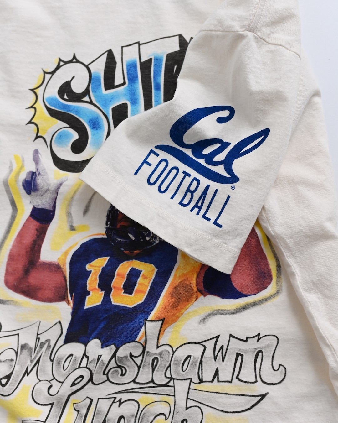 CAL - Marshawn Lynch Shinin' 365 White Tee