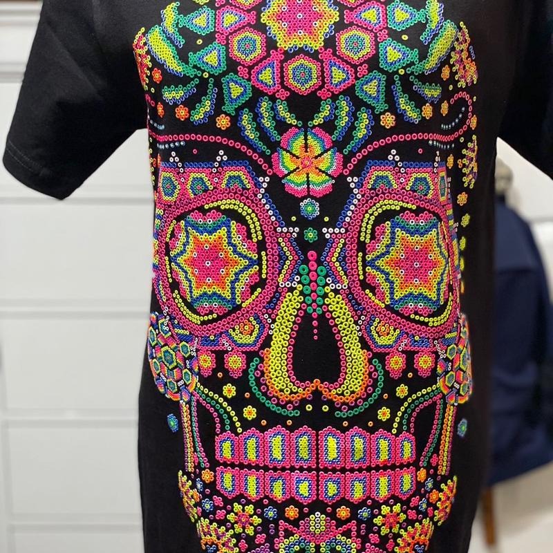calavera  estrella t-shirt Casual Black Hoodie, Sweatshirt | UrbanDripWear.com