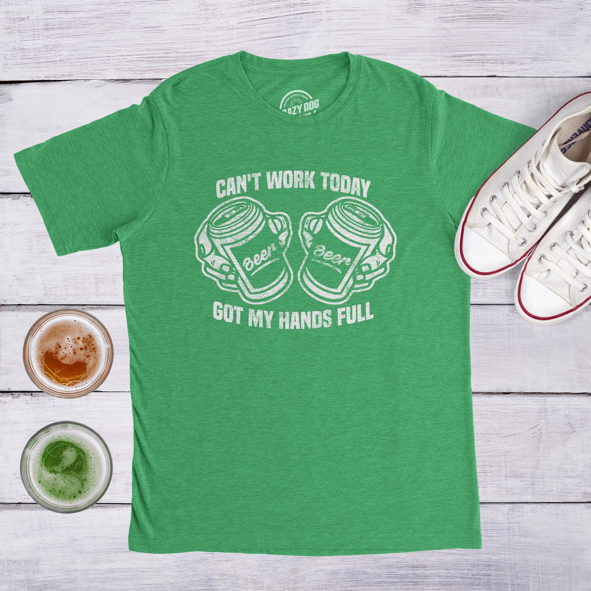 Can't Work Today Got My Hands Full Men's T Shirt
