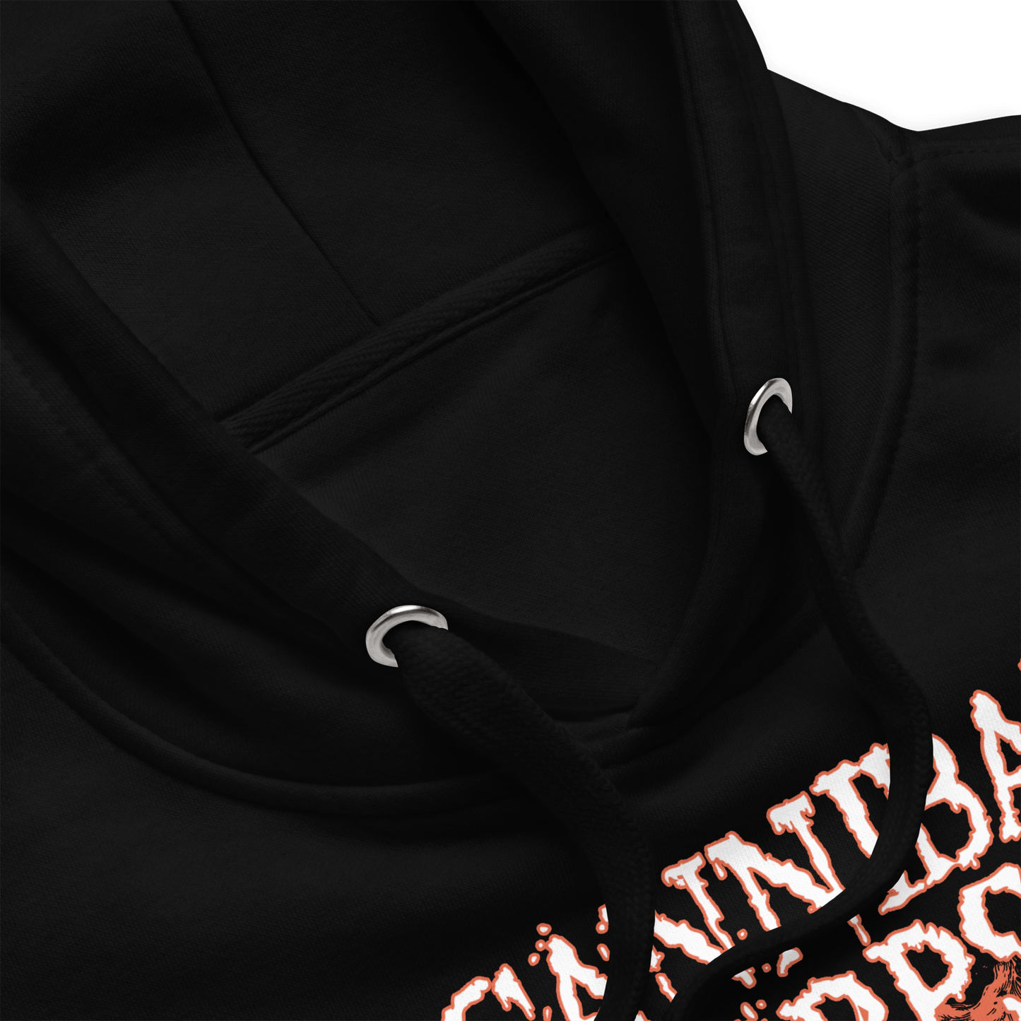 Cannibal Corpse White Drip Logo Hoodie