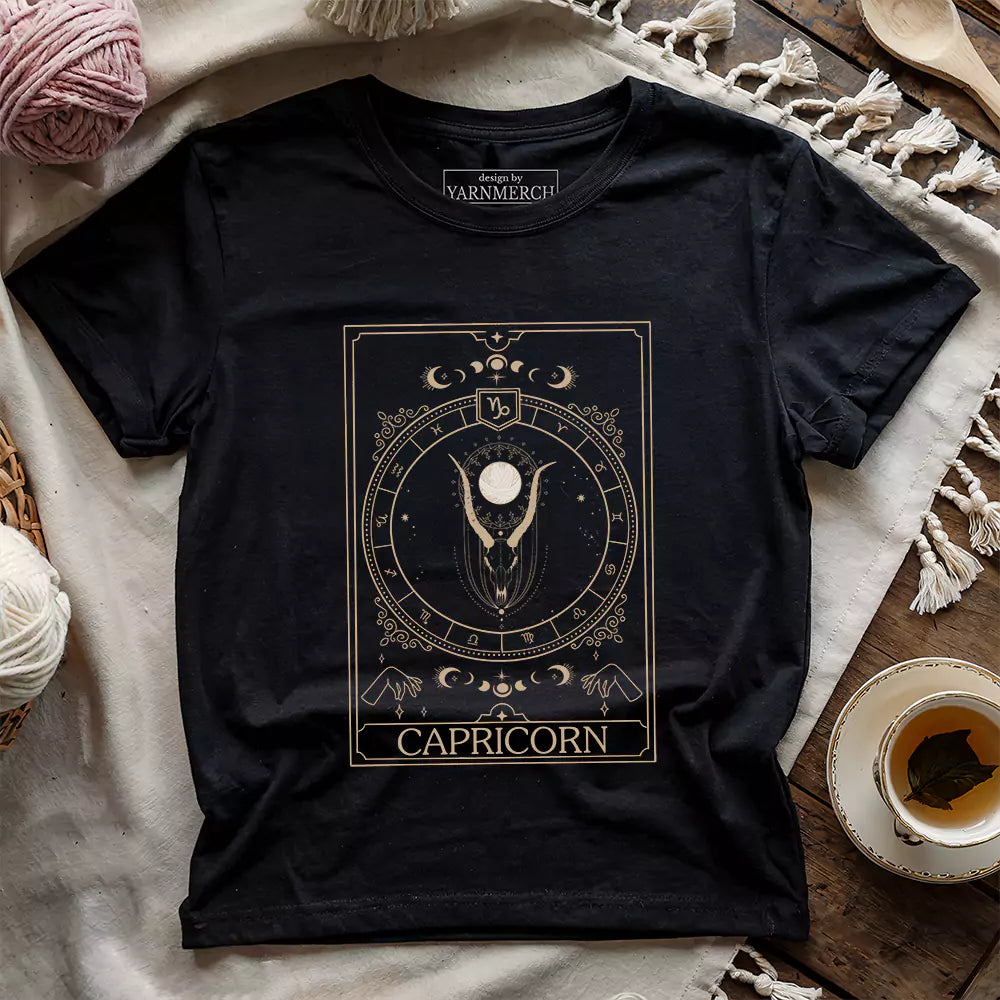 Capricorn Yarn Tarot T-shirt