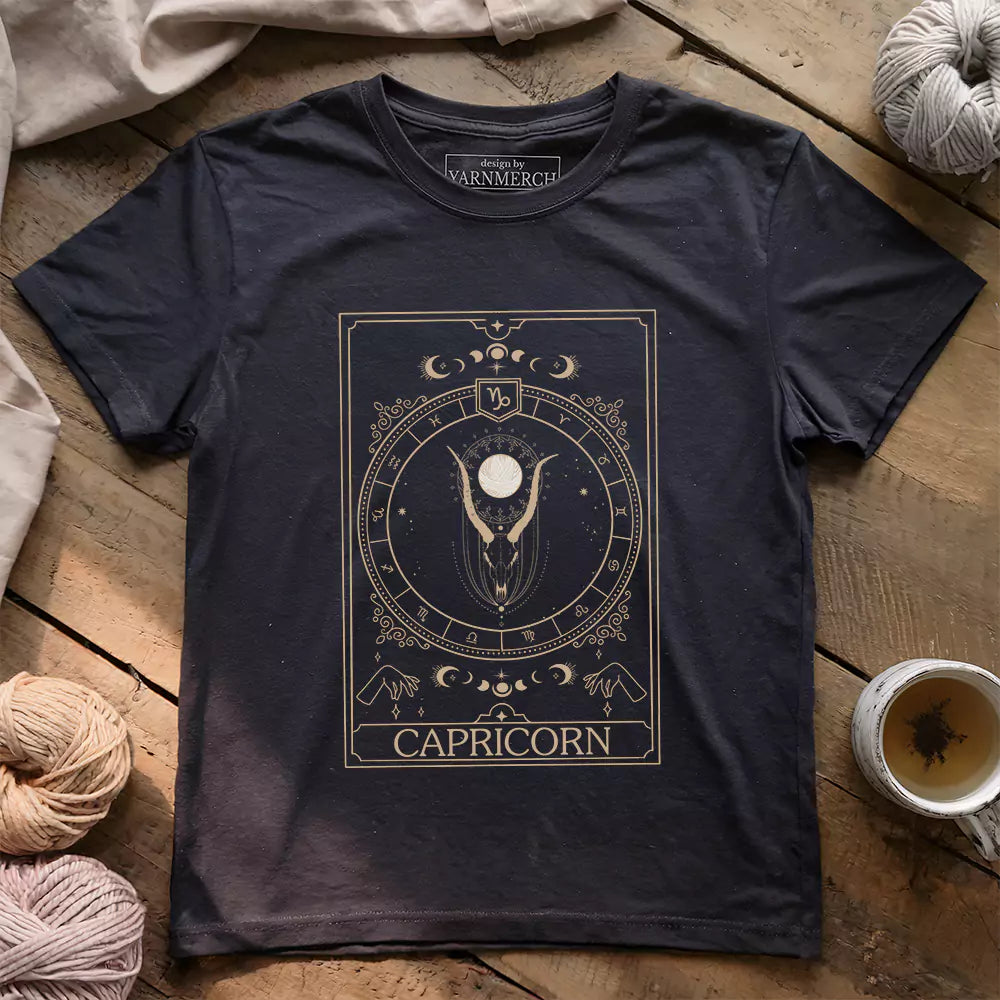 Capricorn Yarn Tarot T-shirt