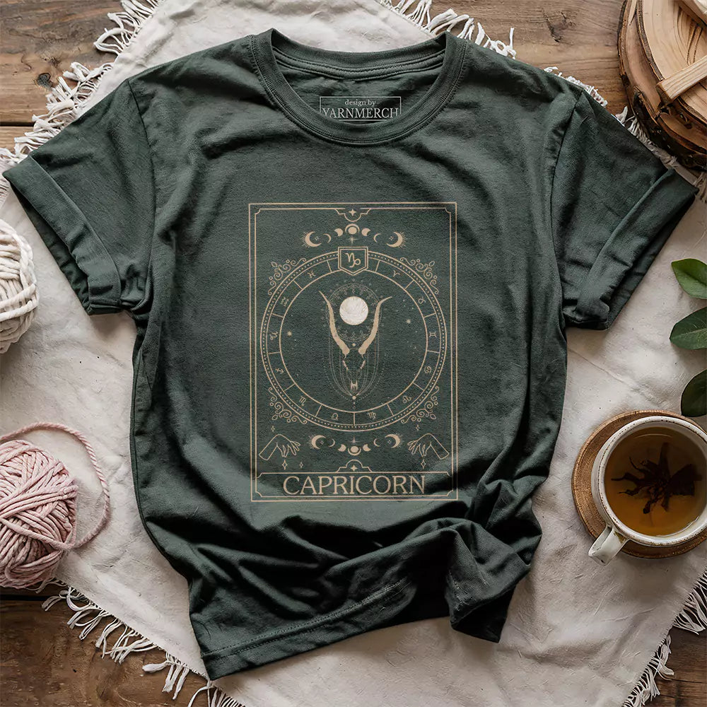 Capricorn Yarn Tarot T-shirt