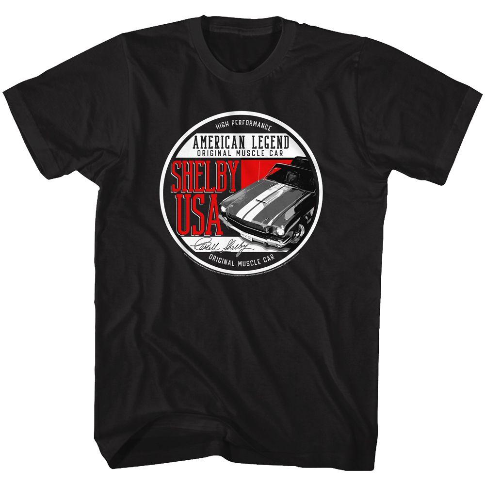 Carroll Shelby Car Circle T-Shirt