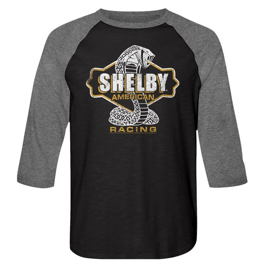 Carroll Shelby Old Sign Color Change Baseball Shirt