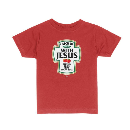Catch Up With Jesus Kids Shirts