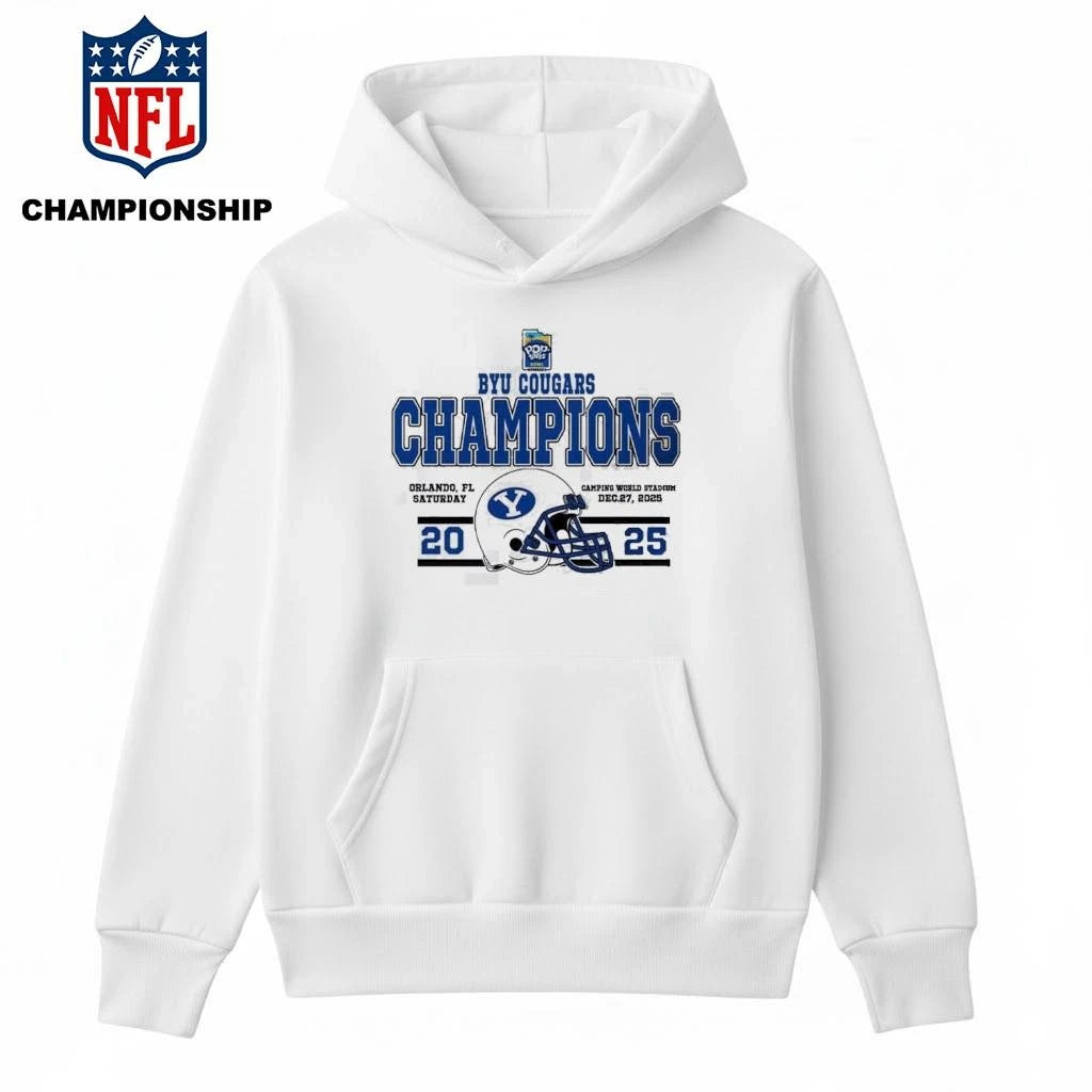 Celebrate BYU Cougars Football Named To Champions 2025 Pop-Tarts Bowl Shirt
