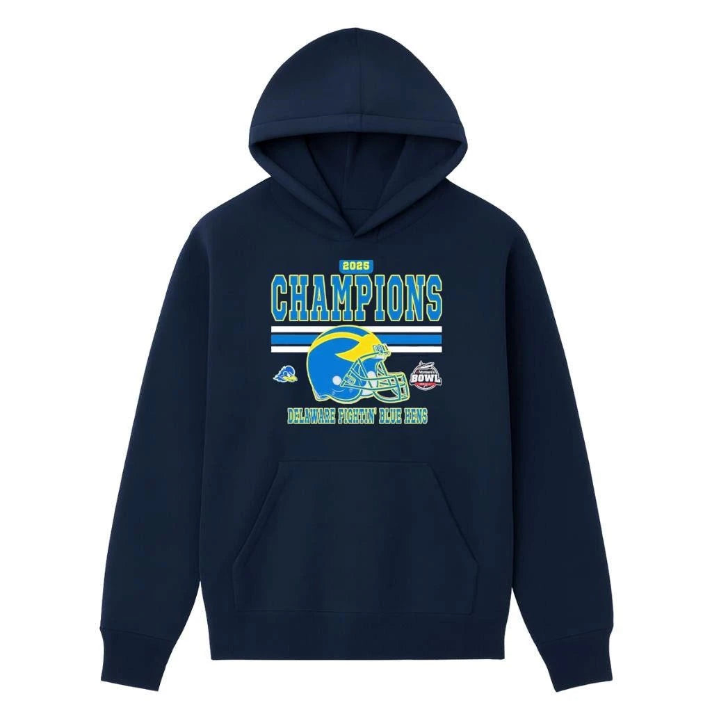 Celebrates 68 Ventures Bowl 2025 Champions Delaware Fightin Blue Hens To The Champions 2025 68 Ventures Bowl Shirt