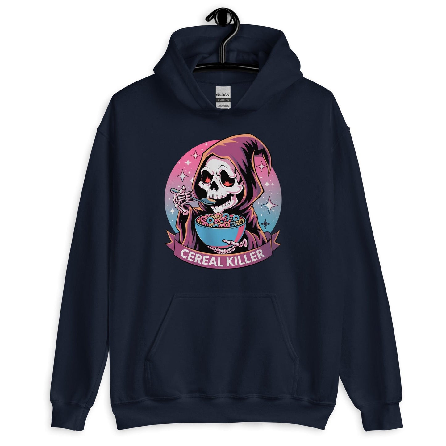 Cereal Killer Unisex Pullover Hoodie