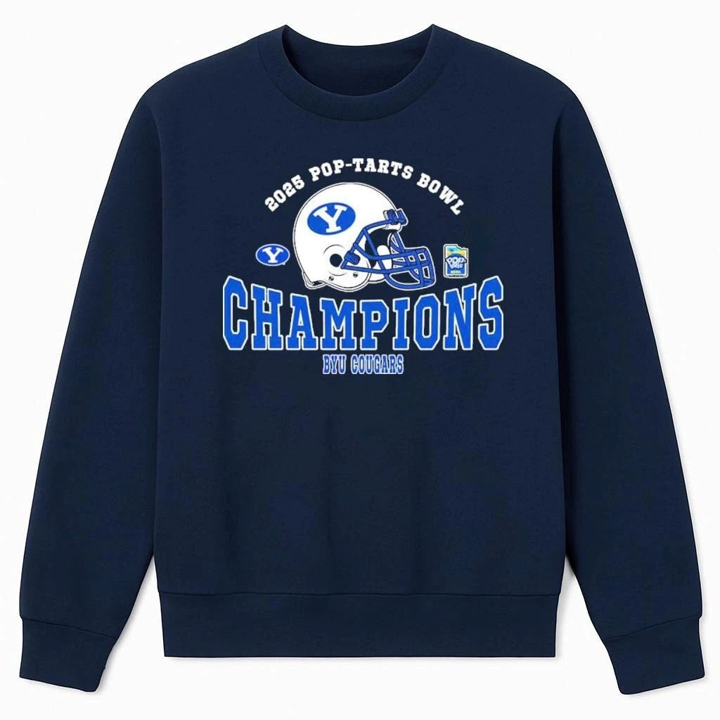 Champions 2025 Pop-Tarts Bowl BYU Cougars Football The Champions 2025 Pop-Tarts Bowl Shirt