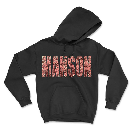 Charles Manson Floral Hoodie