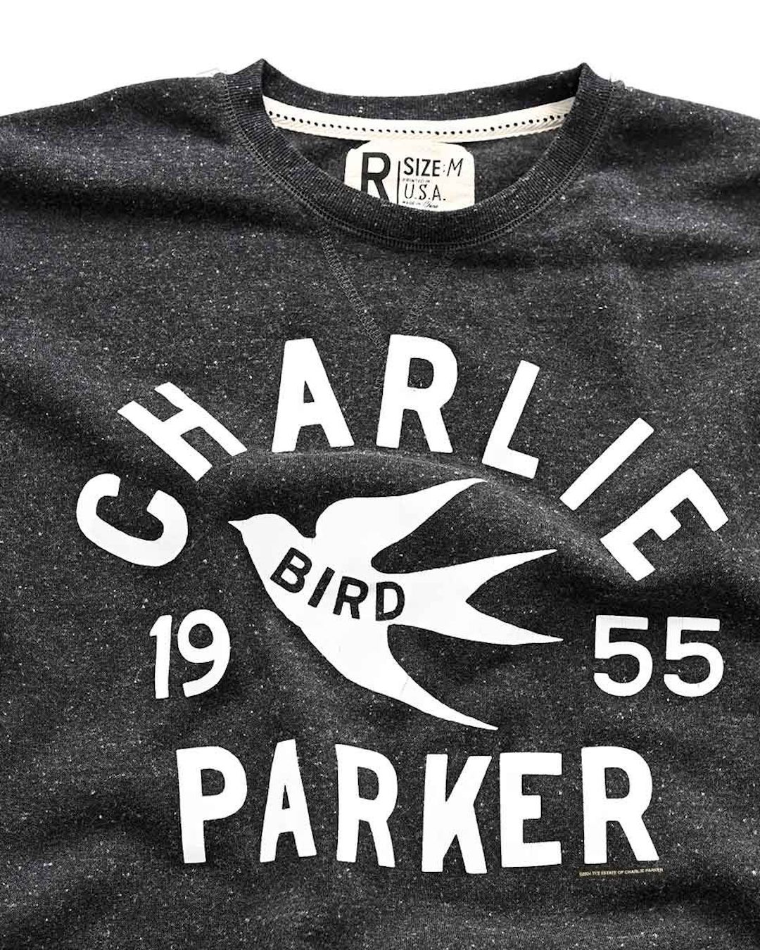 Charlie "Bird" Parker '55 Black Sweatshirt