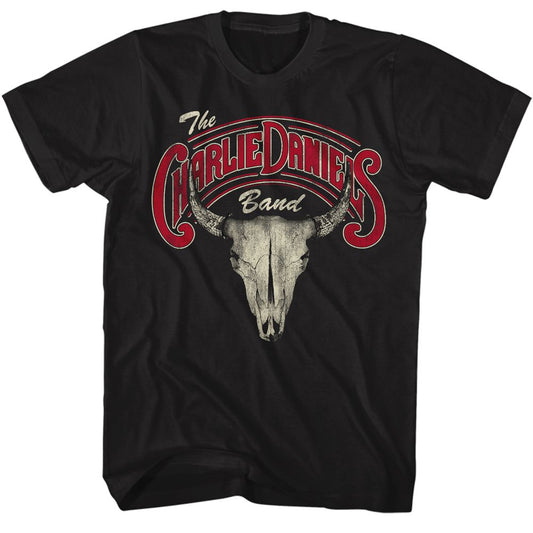 Charlie Daniels Band - CDB Skull N Logo Boyfriend Tee