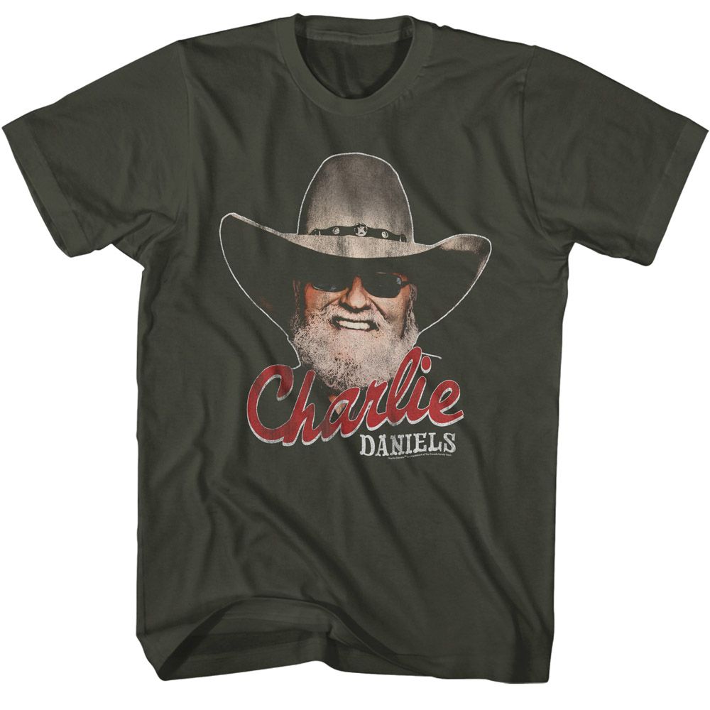 Charlie Daniels Band - CDB Smiling Charlie Boyfriend Tee