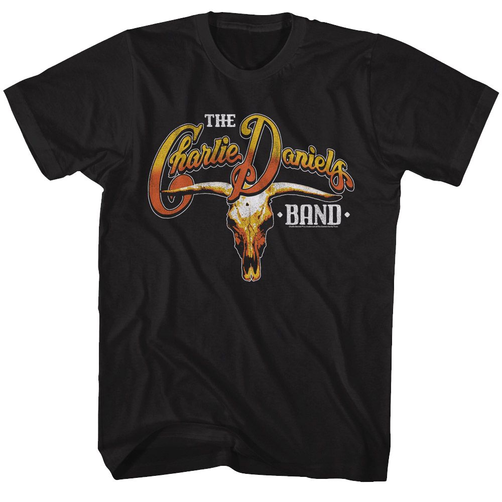 Charlie Daniels Band Skull and Logo T-Shirt Style001