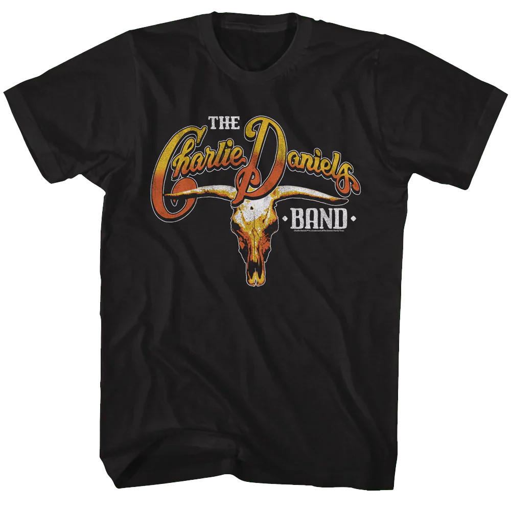 Charlie Daniels Band Skull and Logo T-Shirt