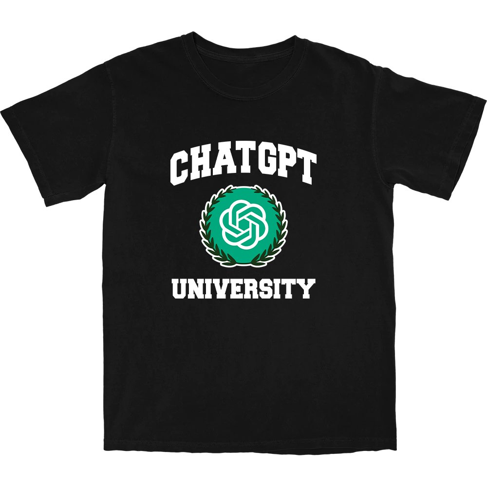 Chat GPT University T Shirt