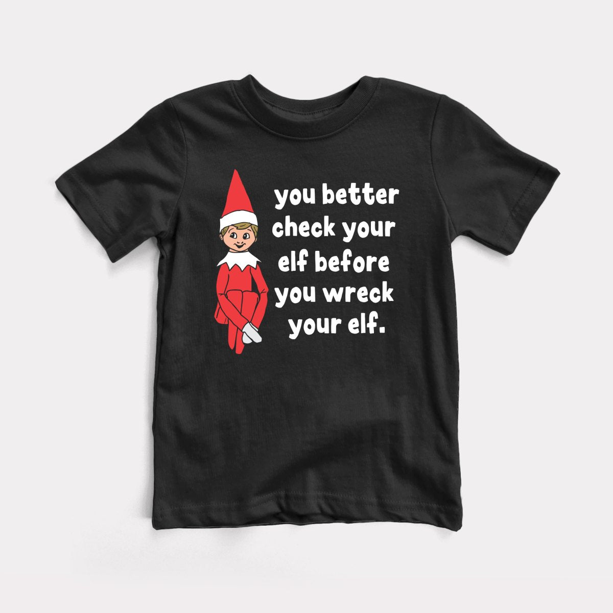 Check Your Elf - Baby Tee