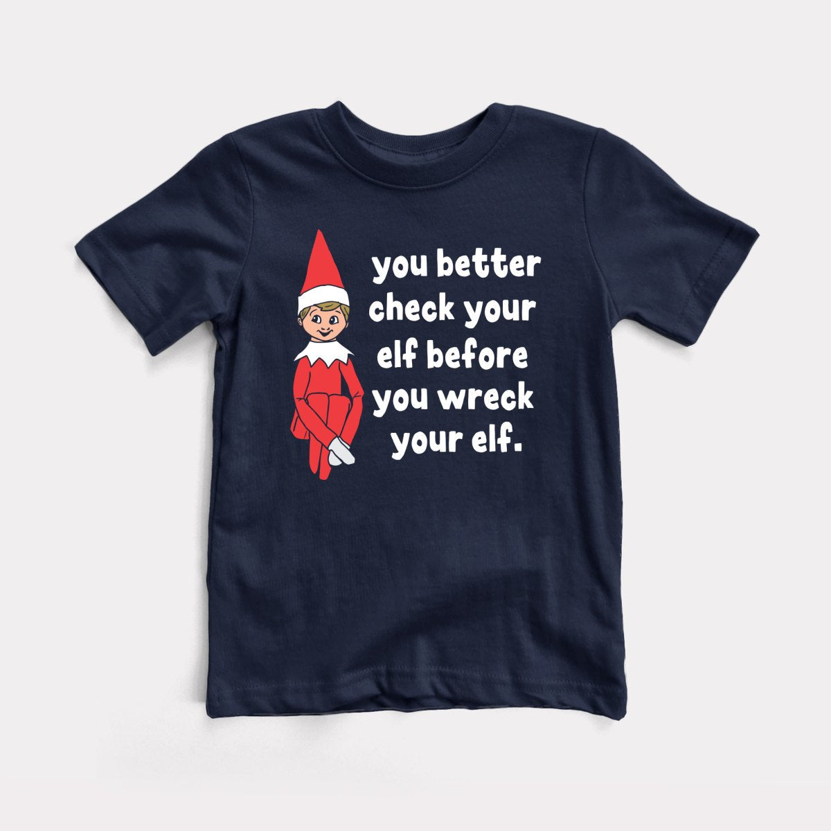 Check Your Elf - Baby Tee