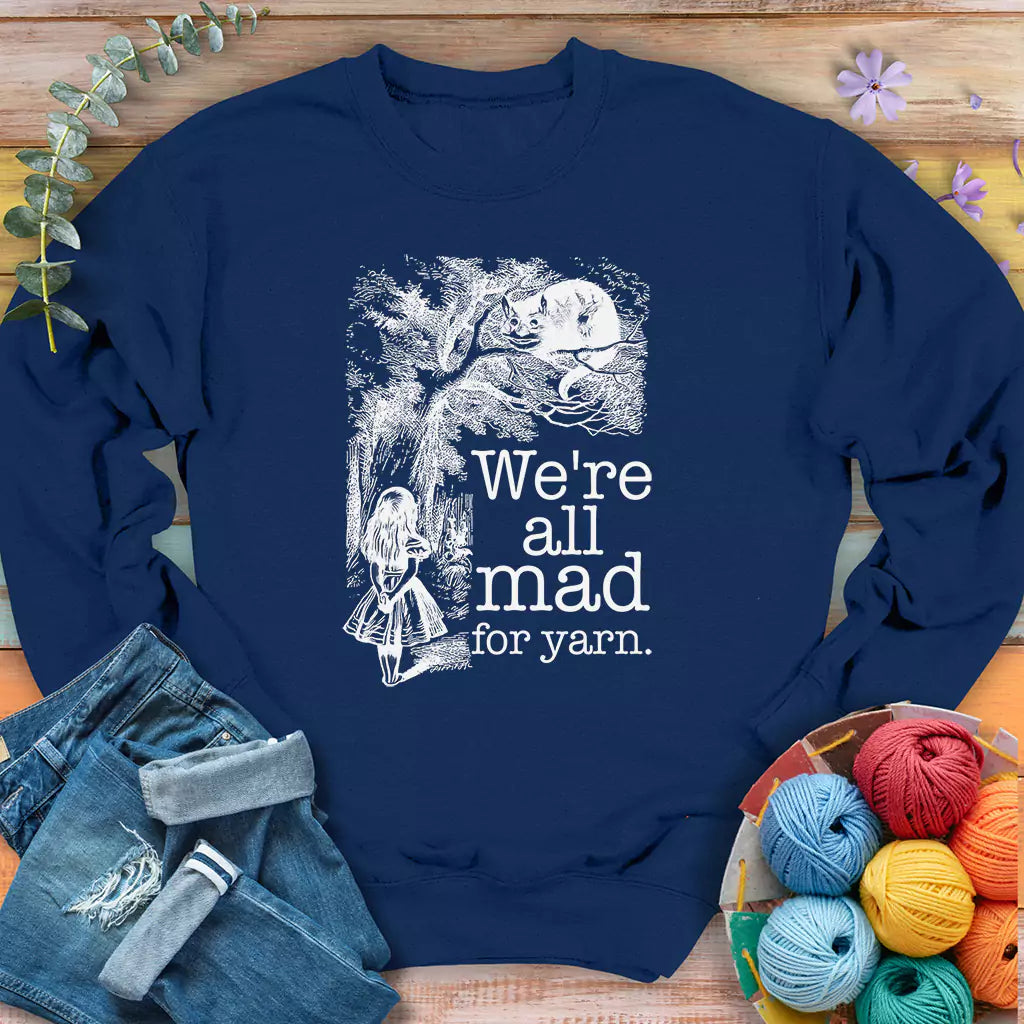 Cheshire Stitches Sweatshirt