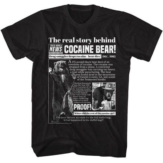 Cocaine Bear - Real Story T-Shirt