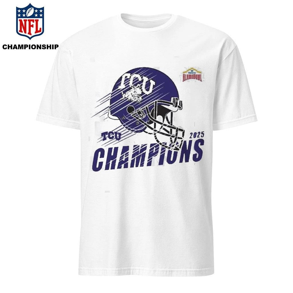 Congrats TCU Horned Frogs Football Claim Champions 2025 Valero Alamo Bowl Shirt
