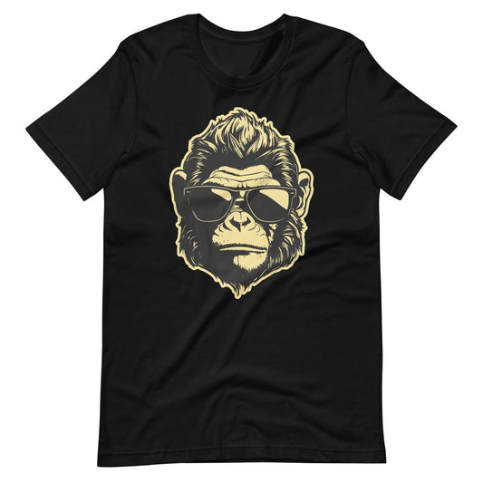 Cool Monkey With Sunglasses Unisex t-shirt