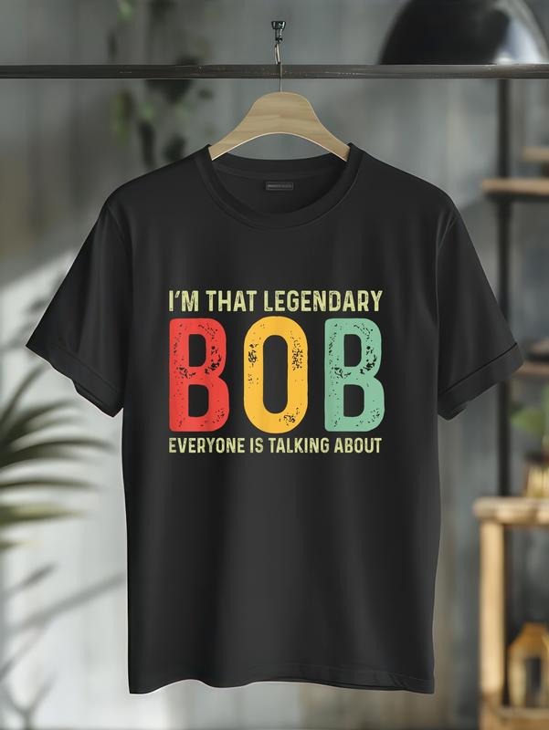 cotton Bob Personal Name First Name Funny Bob Saying Bob Meme T-Shirt casual Fashion graphic tees for women Hoodie,...