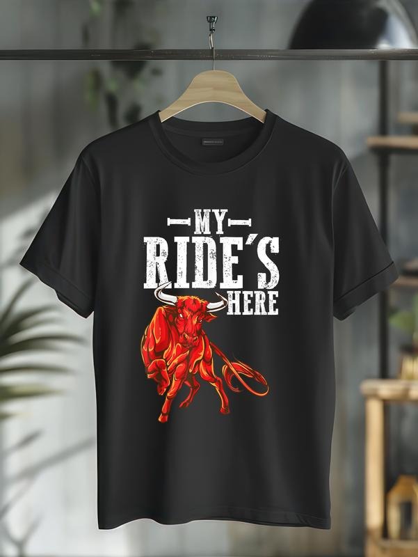 cotton Bull Riders Rodeo for Western Ranch Cowboys T-Shirt casual Fashion graphic tees for women Hoodie, Sweatshirt