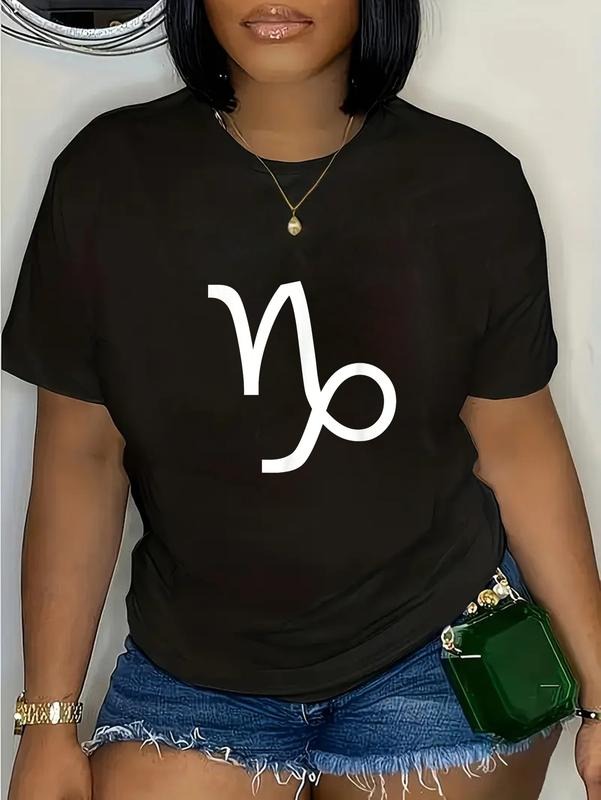 cotton Capricorn zodiac T-Shirt casual Fashion graphic tees for women Hoodie, Sweatshirt | UrbanDripWear.com