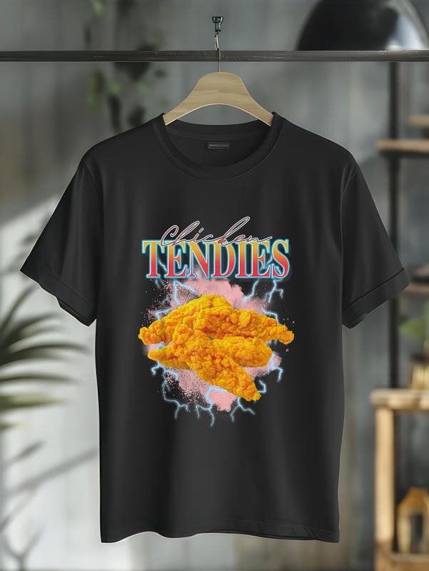 cotton Chicken Tendies Heavy Metal World Tour Hardcore Music T-Shirt casual Fashion graphic tees for women Hoodie, Sweatshirt