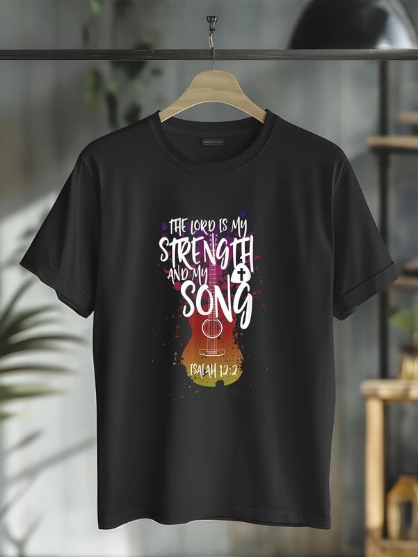 cotton Christian Music Guitar Church Band Love God T-Shirt casual Fashion graphic tees for women Hoodie, Sweatshirt