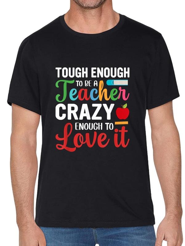 cotton Crazy Teacher Men Women Funny School Teachers T-Shirt casual Fashion graphic tees for women Hoodie, Sweatshirt