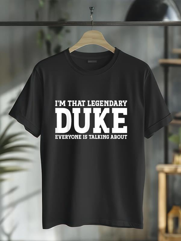 cotton Duke Personal Name Funny Duke T-Shirt casual Fashion graphic tees for women Hoodie, Sweatshirt | UrbanDripWear.com