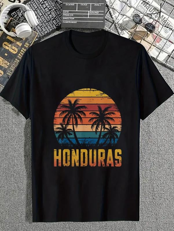 cotton Family Vacation Honduras Souvenirs Honduras Roatan Beach T-Shirt casual Fashion graphic tees for women Hoodie,...
